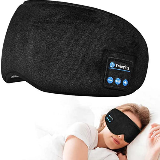 Sleep Eye Mask Wireless Sleeping Headphone Music Mask Earphones Bluetooth-Compatible 5.0